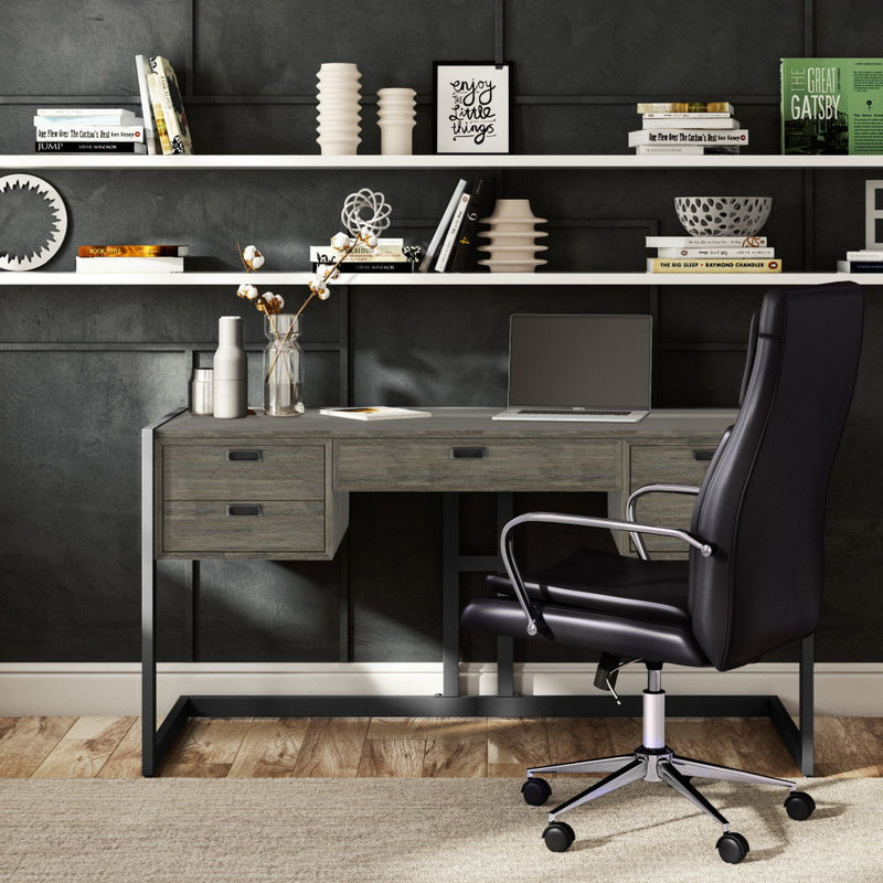 Hampden - Desk - Gray
