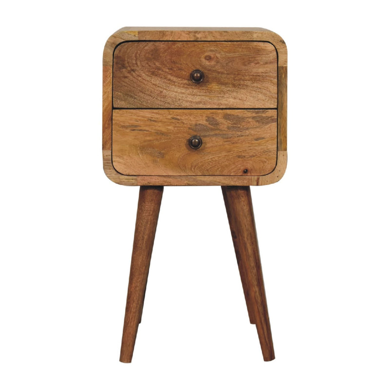 Curved Nightstand,
