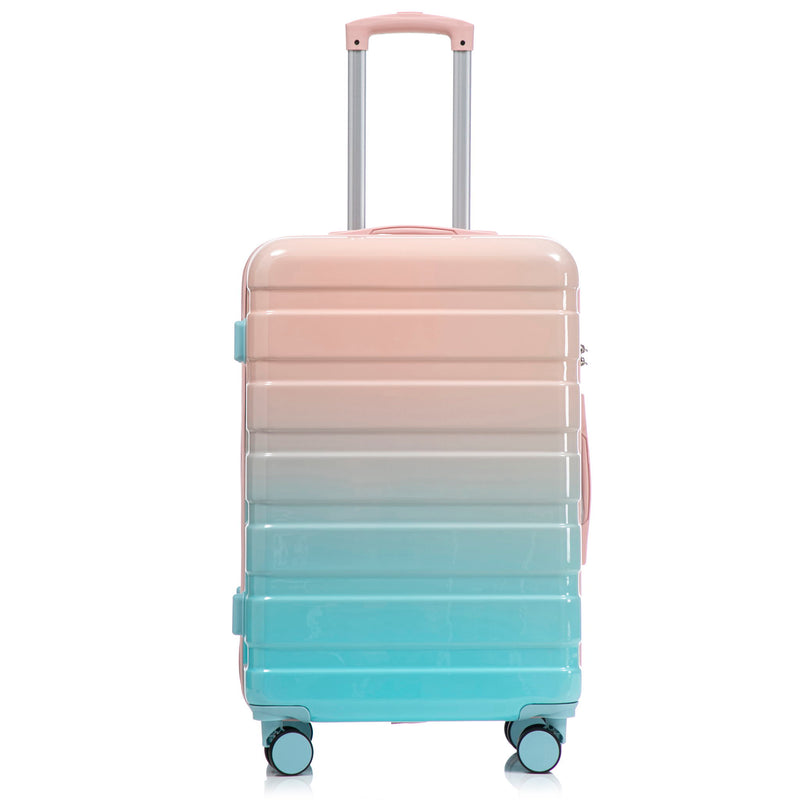 Luggage Set 20" /24" /28" With Combination Lock And Silent Wheels