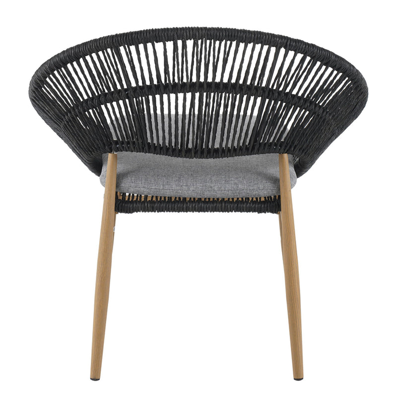 Cyril - Outdoor Papasan Style Dining Chair (Set of 2)