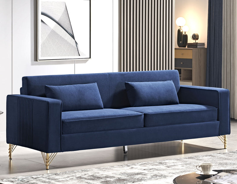 Aesthetic 3 Seater Couch With Classic Modern Appeal And Luxurious Soft Comfort