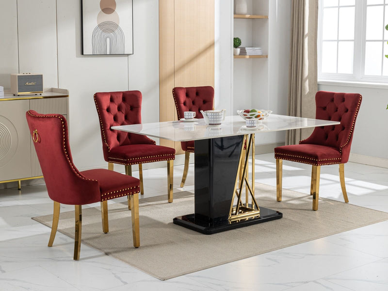 Nikki - Modern, High-End Tufted Dining Chair (Set of 2)