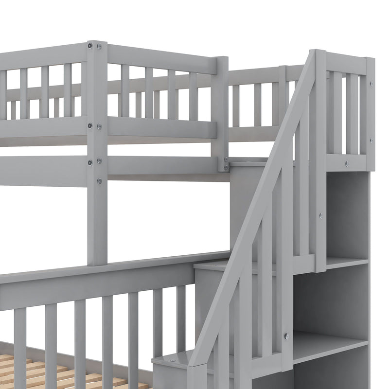 Bunk Bed With Staircase