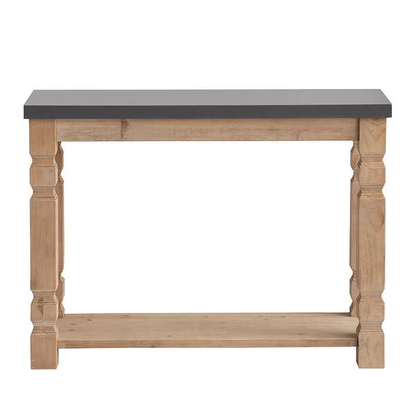 Rustic And Modern Console Table