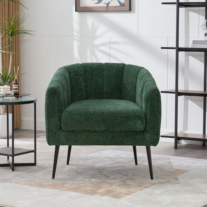 Vanity Barrel Accent Lounge Chair