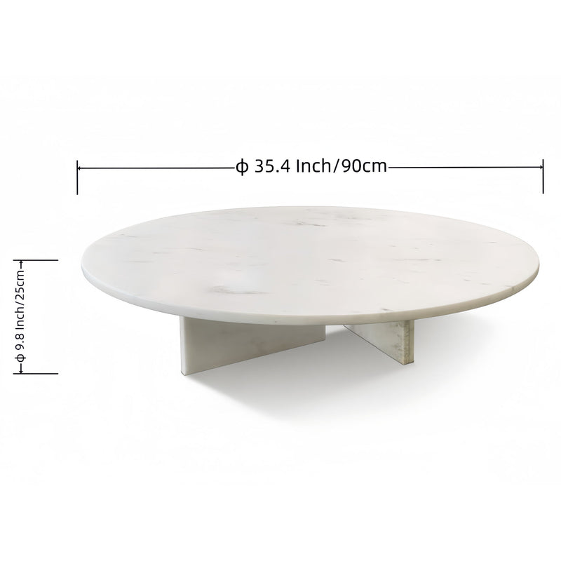 Luxury Coffee Table With Unique Veining, Unique Stone Design