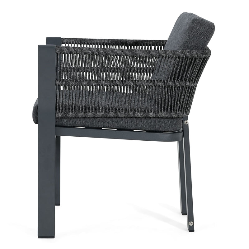 Outdoor Dining Chair, All-Weather Patio Seating For Backyard (Set of 2)