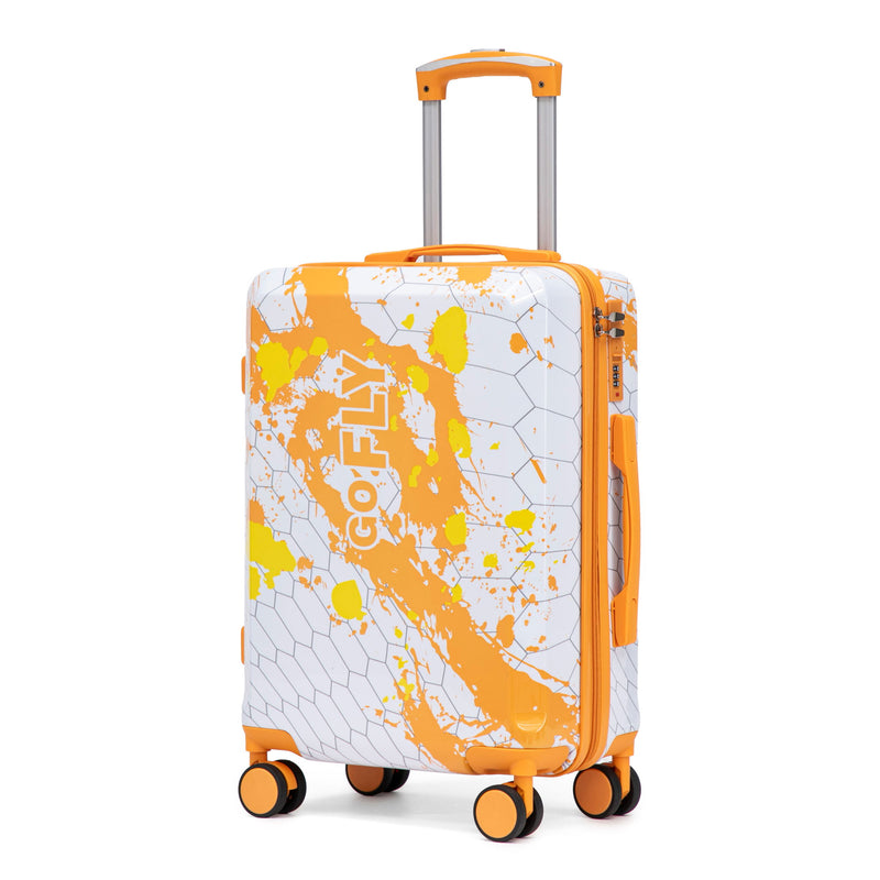 3 Piece With Combination Lock And Silent Wheels