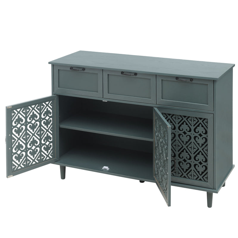 3 Door 3 Drawer Elegant Cabinet