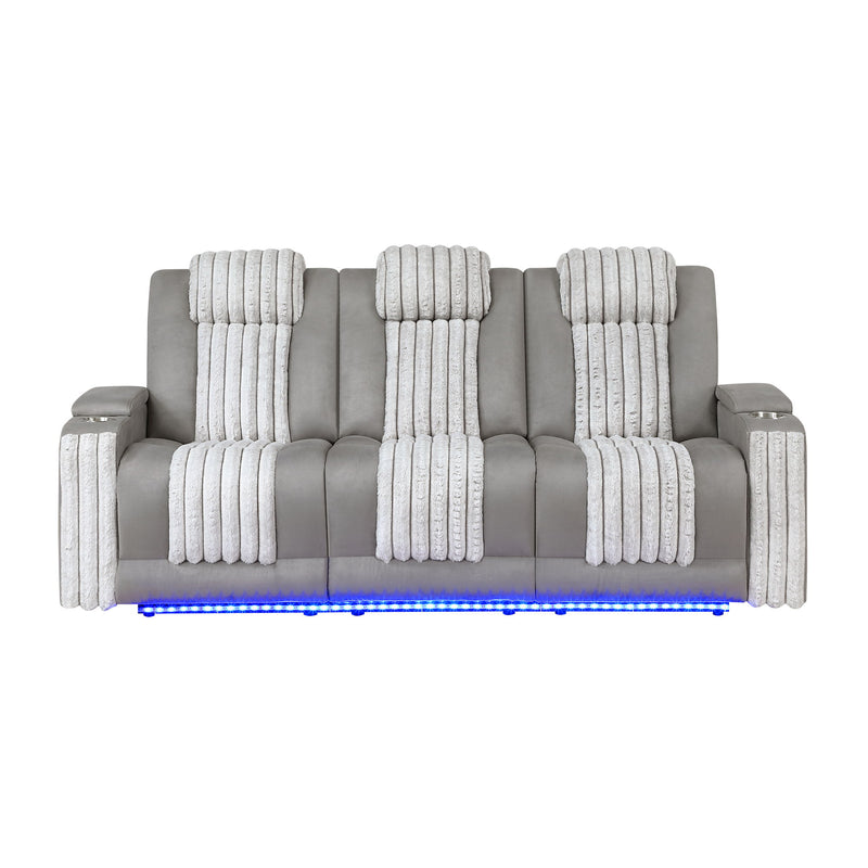 Duran - Power Reclining Sofa With Power Headrest