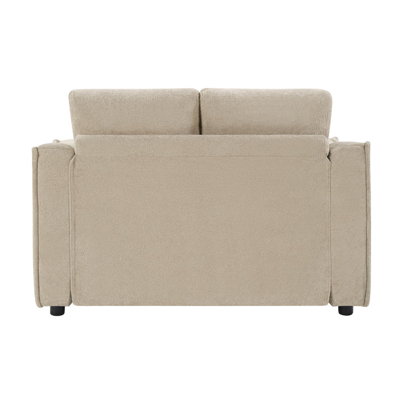 Modern Chaise Sofa With Hidden Storage For Living Room