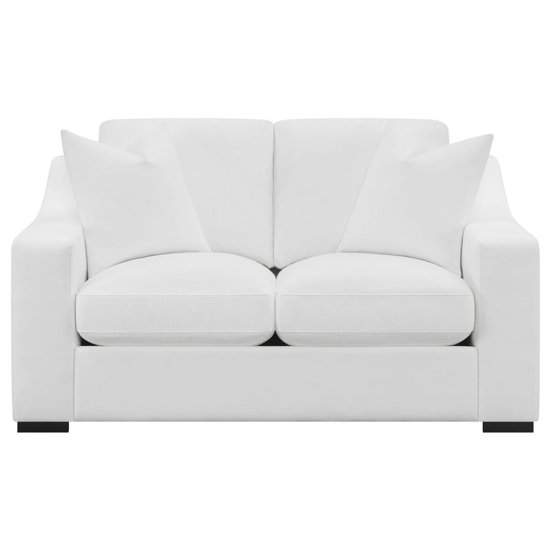 Chelan - Upholstered Track Arm Sofa Set With Curved Arms