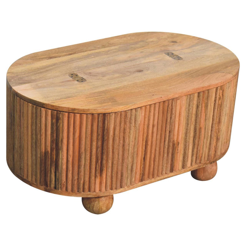 Soba - Ball Lid Up Coffee Table - Oak