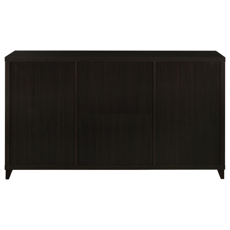 Nyler - 3 Drawer Rectangular TV Console - Cappuccino