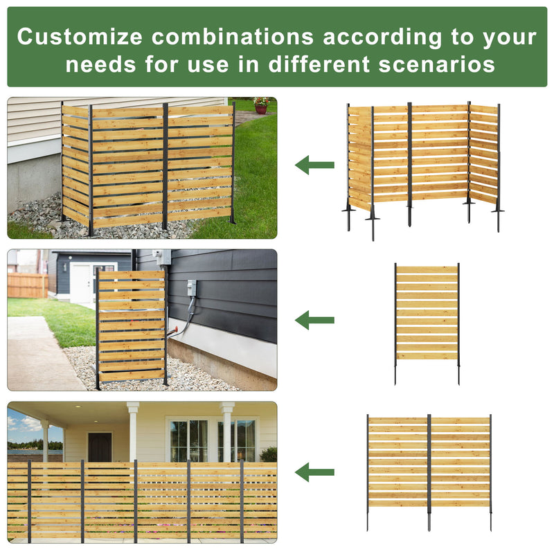 Outdoor Privacy Screen For Pool And Equipment Enclosures