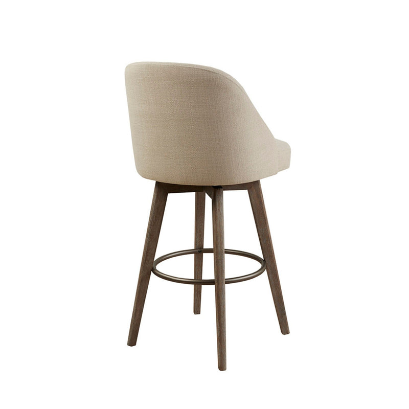 Bar Stool With Swivel Seat - Sand