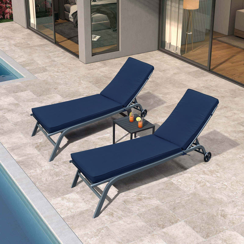 Outdoor Lounge Chair Cushion Replacement Patio Funiture Seat Cushion Chaise