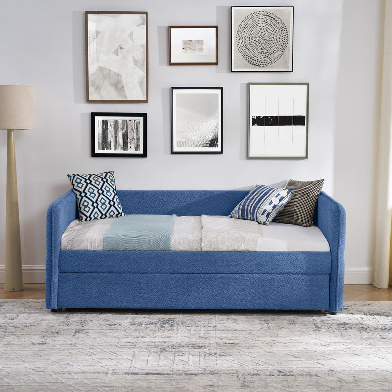 Upholstered Daybed With Pop Up Trundle
