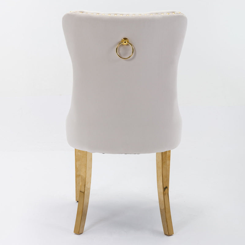Nikki - Modern, High-End Tufted Dining Chair (Set of 2)