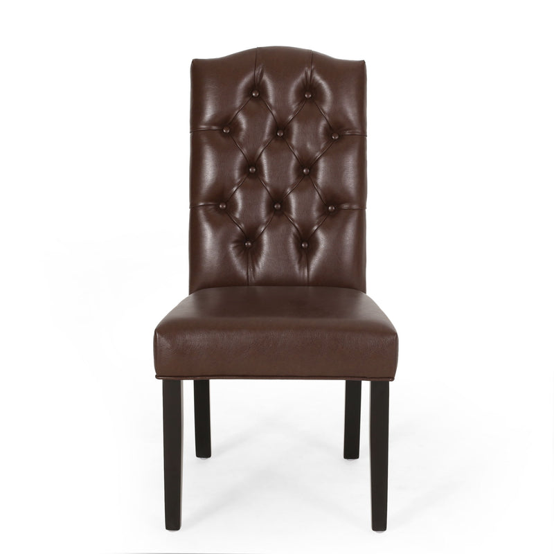 Harriet - Tufted Dining Chair With Button Tufting And Diamond Stitching