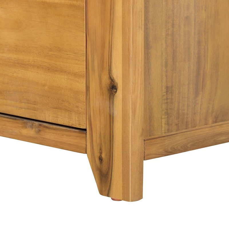 6 Drawer Dresser - Natural Wood / Brown