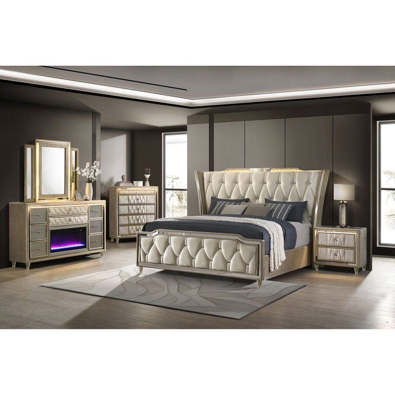 Mika - 5 Drawer LED Chest