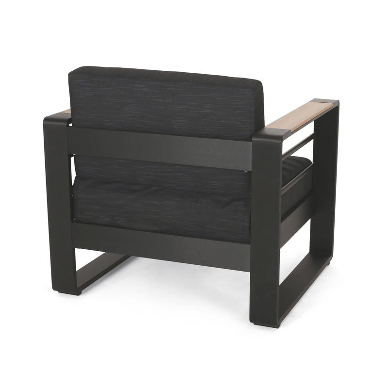 Giovanna - Club Chair Set With Aluminum Frame
