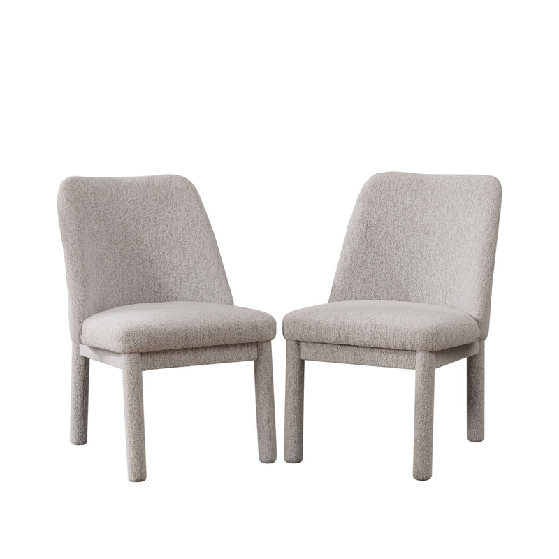 Wide Minimalist Dining Chair