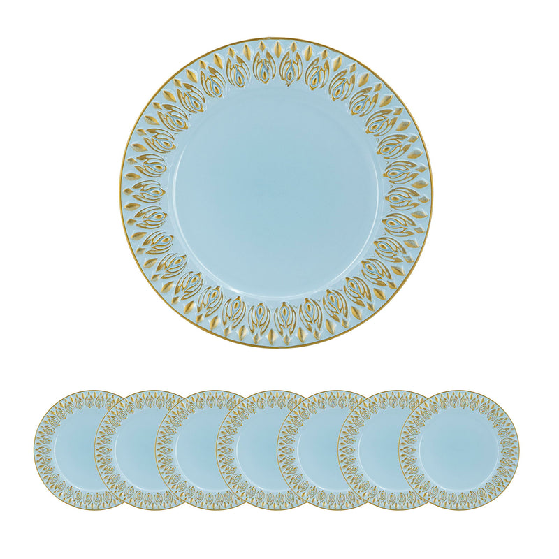 Elegant Plastic Charger Plate (Set of 8)