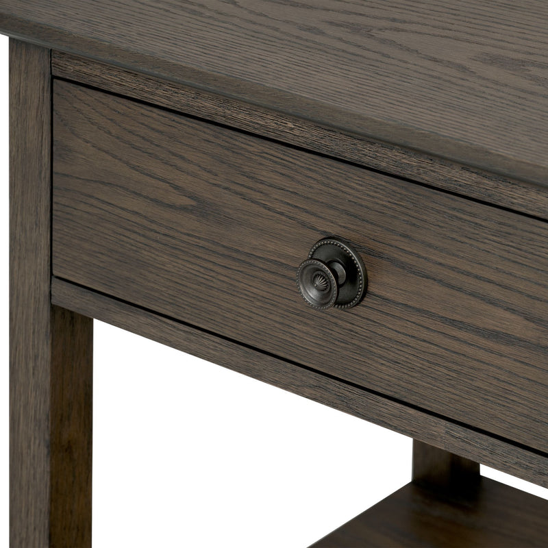 Victoria - Bedside Table With Drawer And Shelf