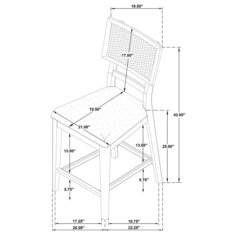 Kimpton - Counter Height Dining Set