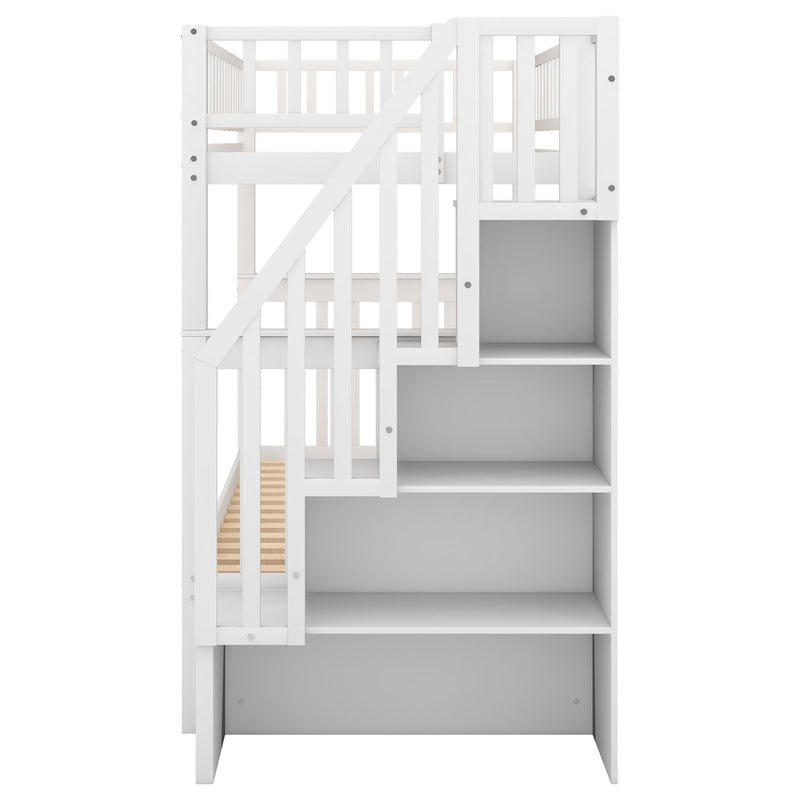 Bunk Bed With Staircase