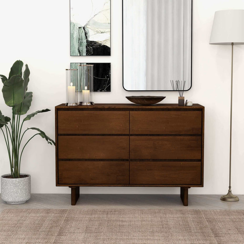 Dubrovnik - Dresser With 6 Drawers - Brown