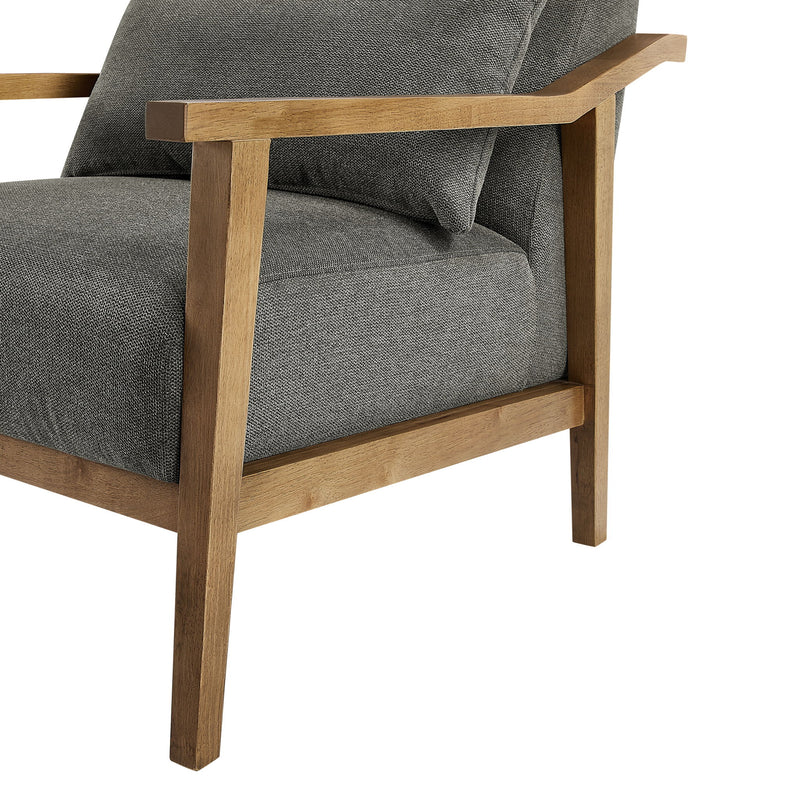 Reagan - Arm Accent Chair With Lumbar Pillow