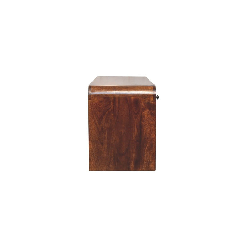 Aspen - Slim Media Unit - Dark Brown