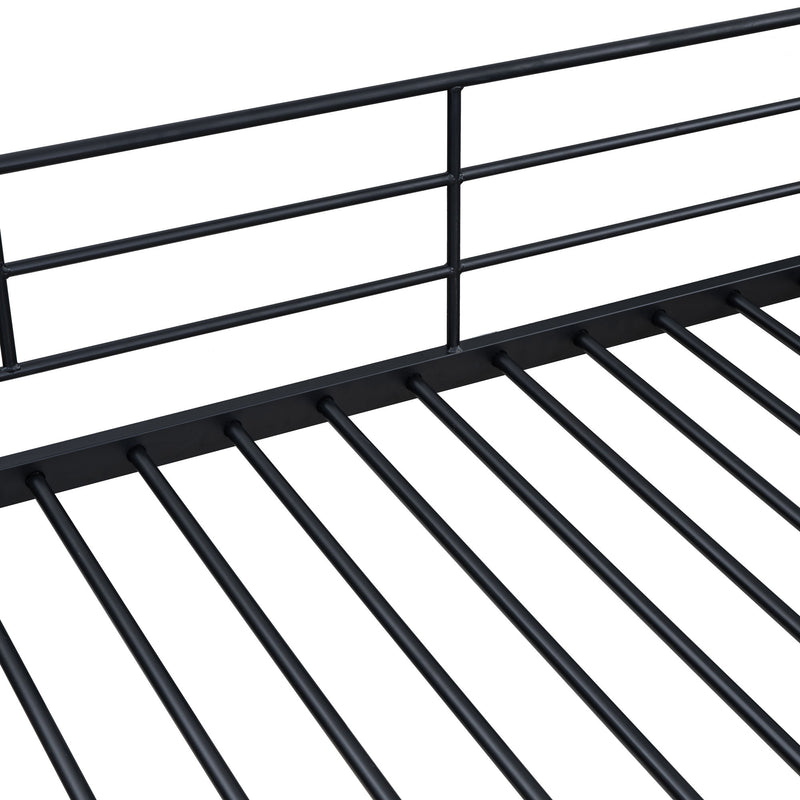 Bunk Bed With Lateral Storage Ladder And Wardrobe