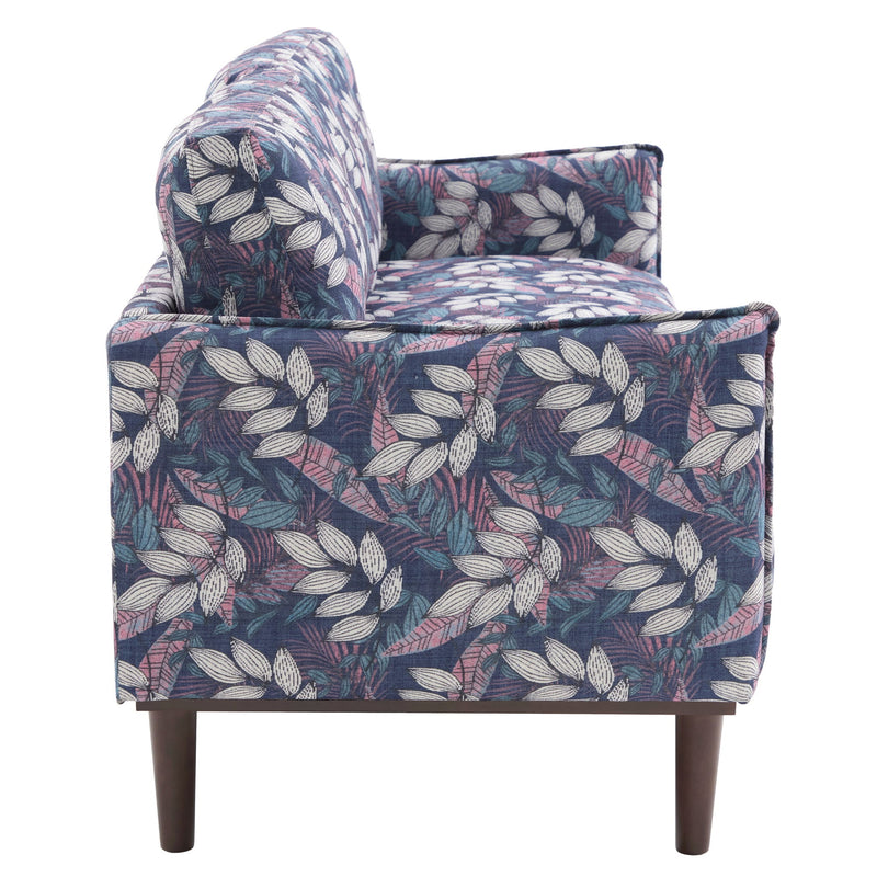 2 Seater Loveseat Sofa With Spacious Seating Area