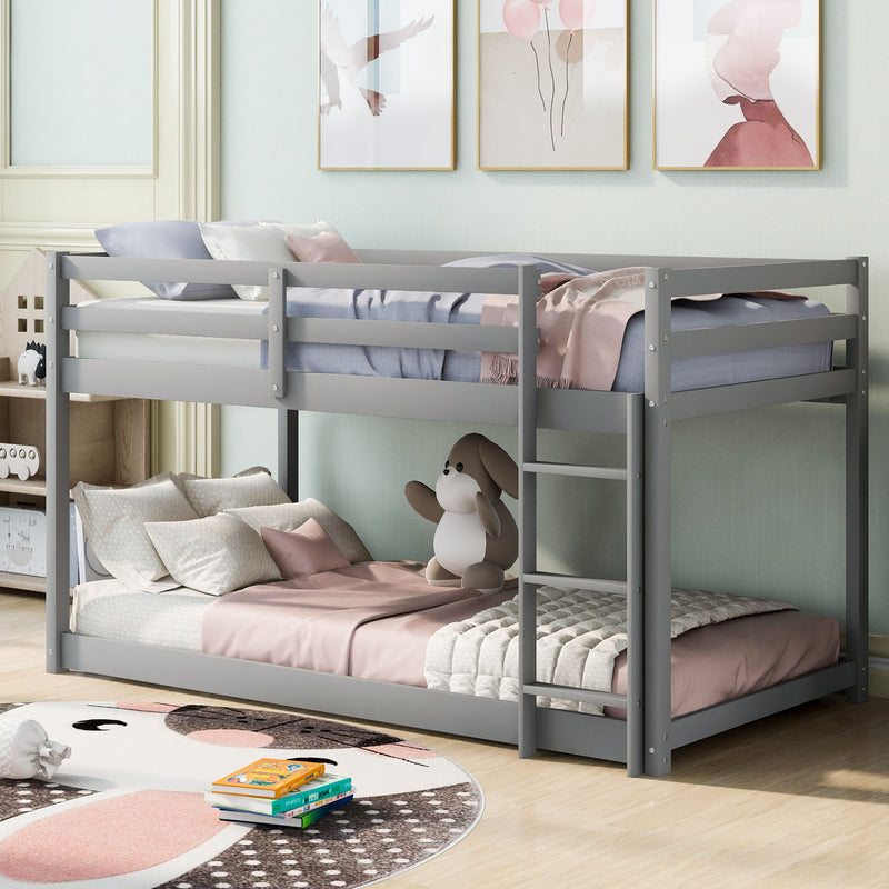 Floor Bunk Bed With Ladder