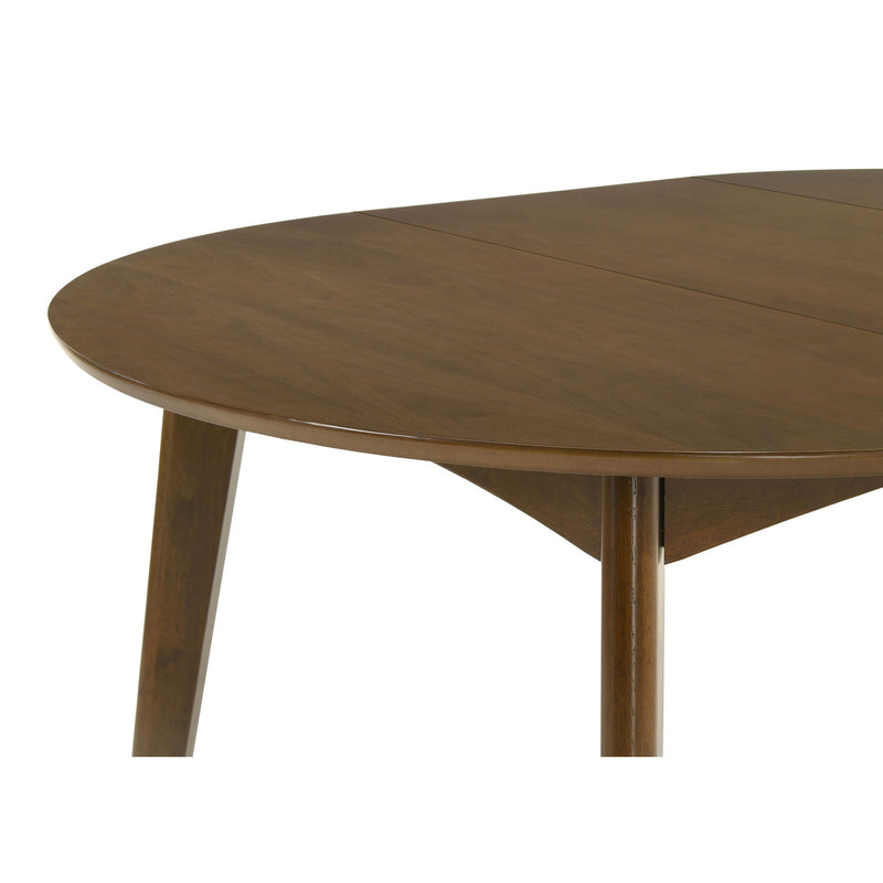 Linnea - 5 Piece Dining Set With Chairs - Dark Walnut