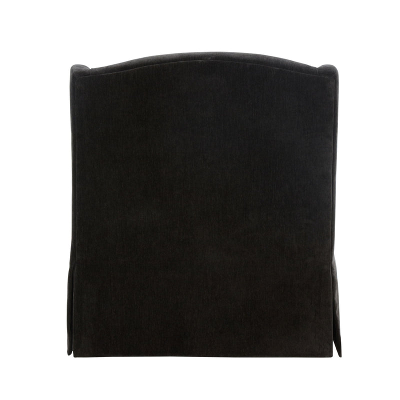 Luisa - Skirted Swivel Accent Chair