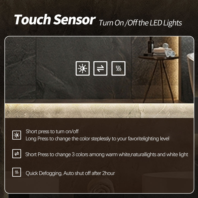 LED Bathroom Vanity Mirror