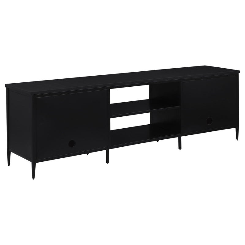 Kenneth - 2 Door TV Stand Doors - Black