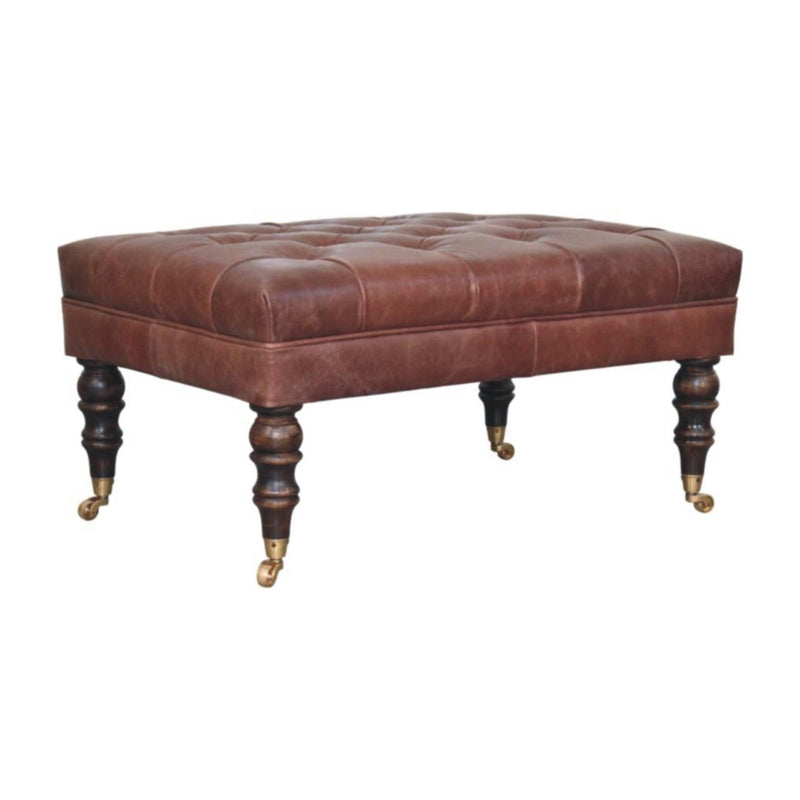 Buffalo - Ottoman With Castor Legs
