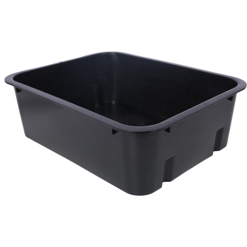 Eco Friendly 5 Layer Worm Compost Bin With 50L Capacity, Easy Setup Plastic Worm Farm Kit - Black
