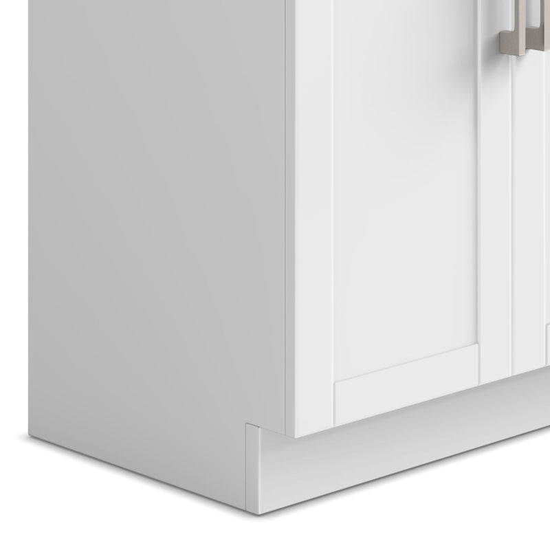 Hennessy - Deluxe Laundry Cabinet With Faucet And Stainless Steel Sink