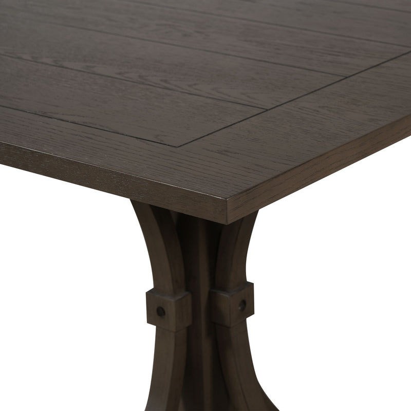 Dining Table With Trestle Base