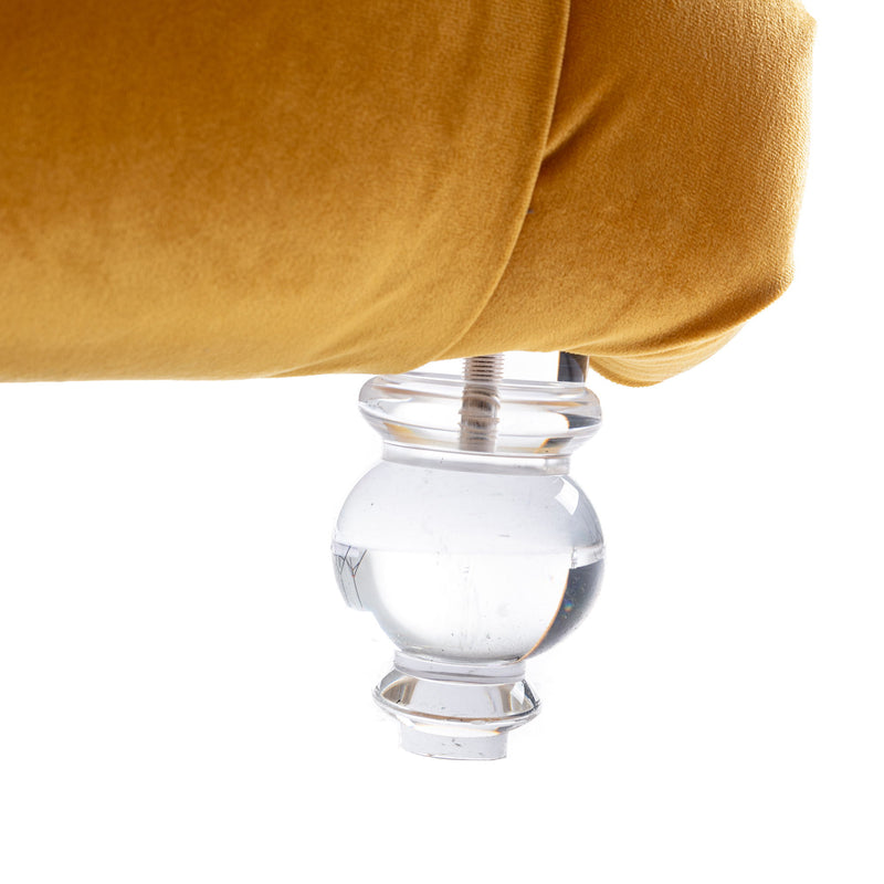 Chaise Lounge Indoor, Button Tufted Upholstered Chaise Lounge Chair With Pillow