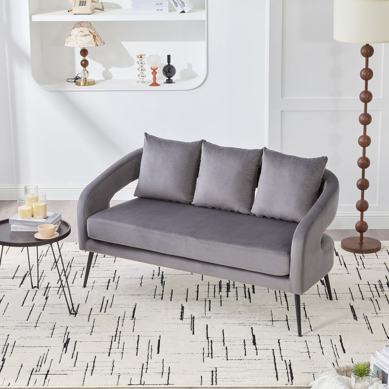 3 Piece Living Room Set, Loveseat & 2 Accent Chairs
