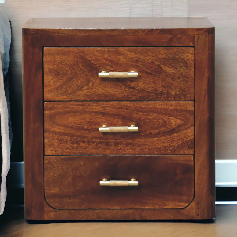 Luca - Nightstand - Brown