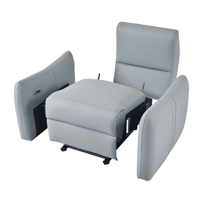Wall Hugger Power Recliner Chair With USB Port (Type-C)